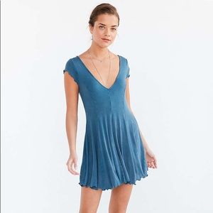 New Kimchi Blue Sand Dollar Ribbed Knit Dress